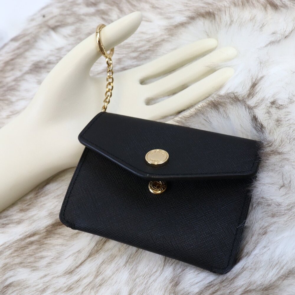 BRAND NEW Micheal Kors Coin Purse Black Saffiano Leather